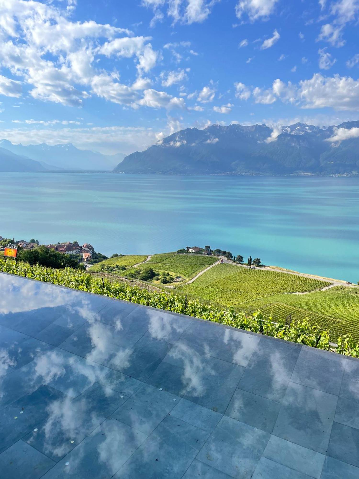 Baron Tavernier Hotel Restaurant & Spa Chexbres Dış mekan fotoğraf